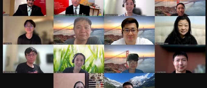 Tenth full Zoom program at Singapore Management University Academy